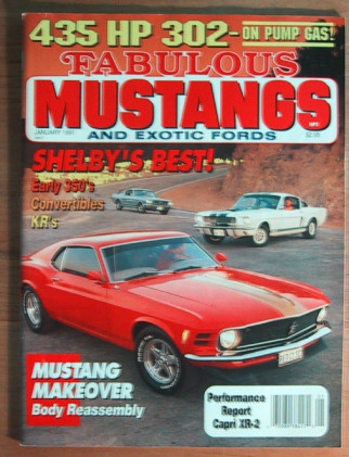 FABULOUS MUSTANGS 1991 JAN - PANTERA, GT500, GT350H